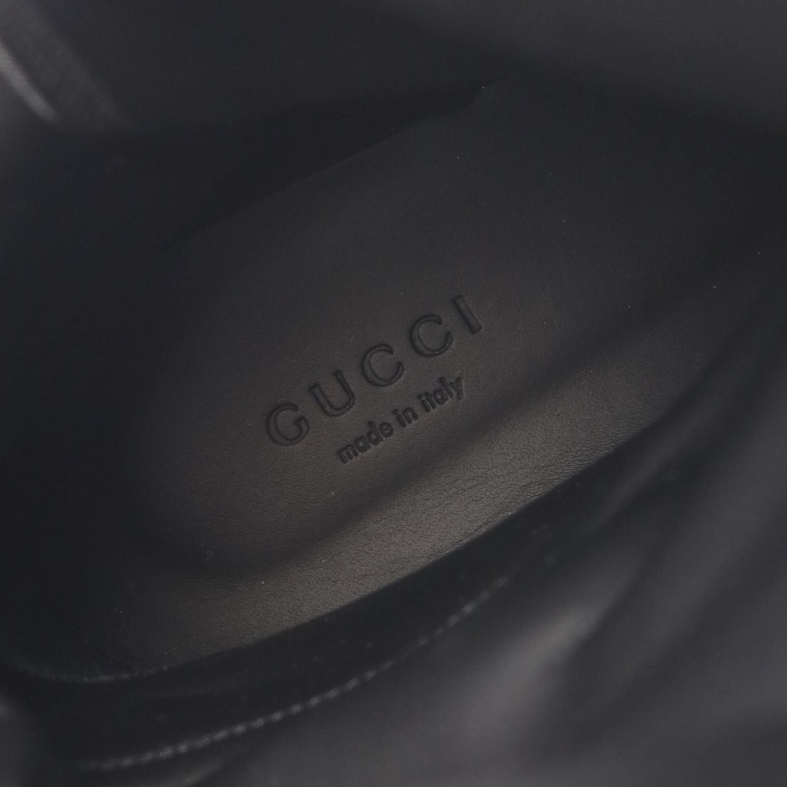 Gucci Boots Logo Long Leather — view 5