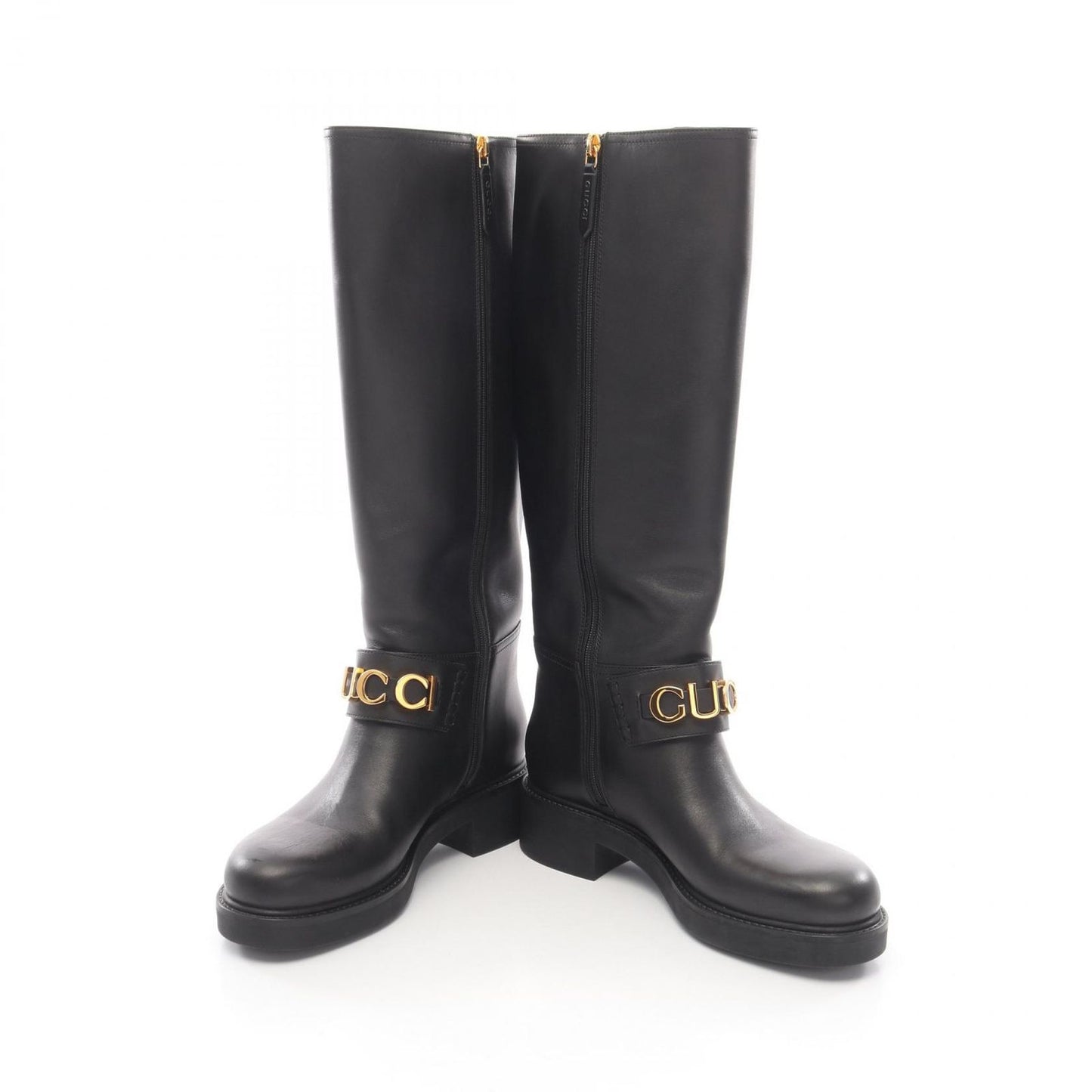 Gucci Boots Logo Long Leather — view 3
