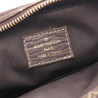 Louis Vuitton Shoulder Bag Pochette Danube Monogram Mini Lin Ebene Brown Canvas — view 4