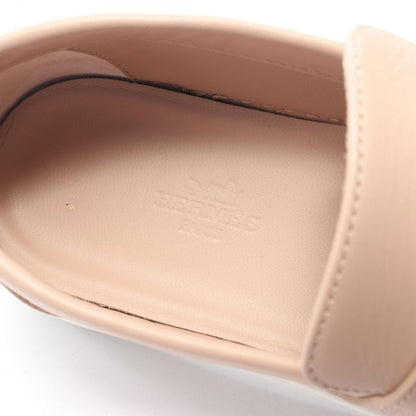 Hermes Slip On Game Kelly Buckle Leather Sneakers — view 5