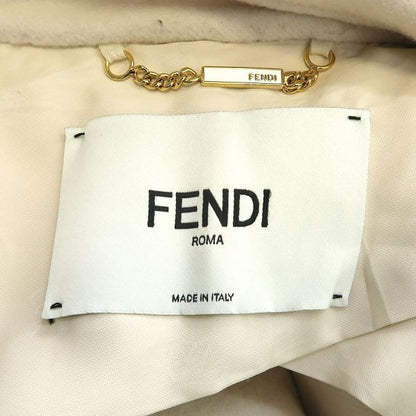 Fendi Coat Ivory — view 8