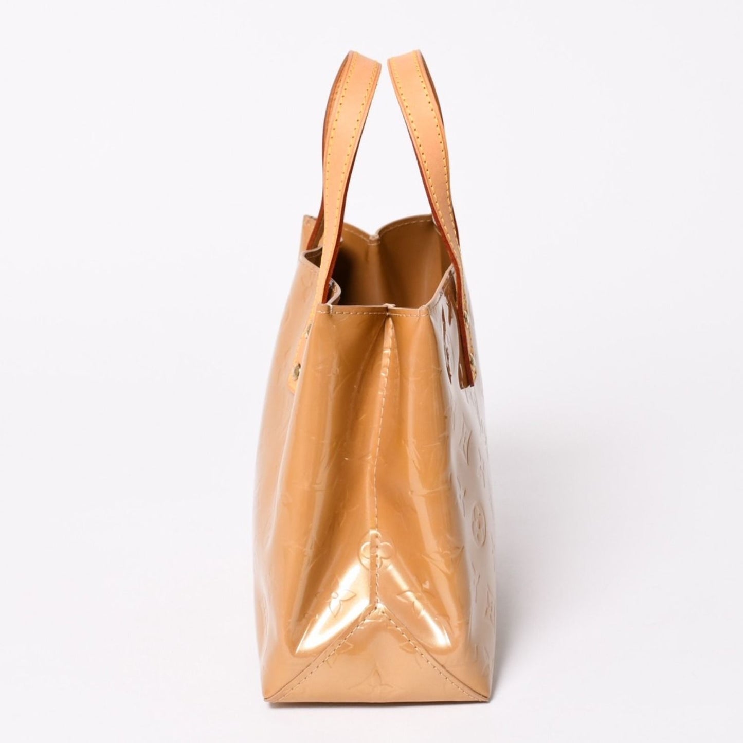 Louis Vuitton Tote Bag Gold Vernis Beige — view 4