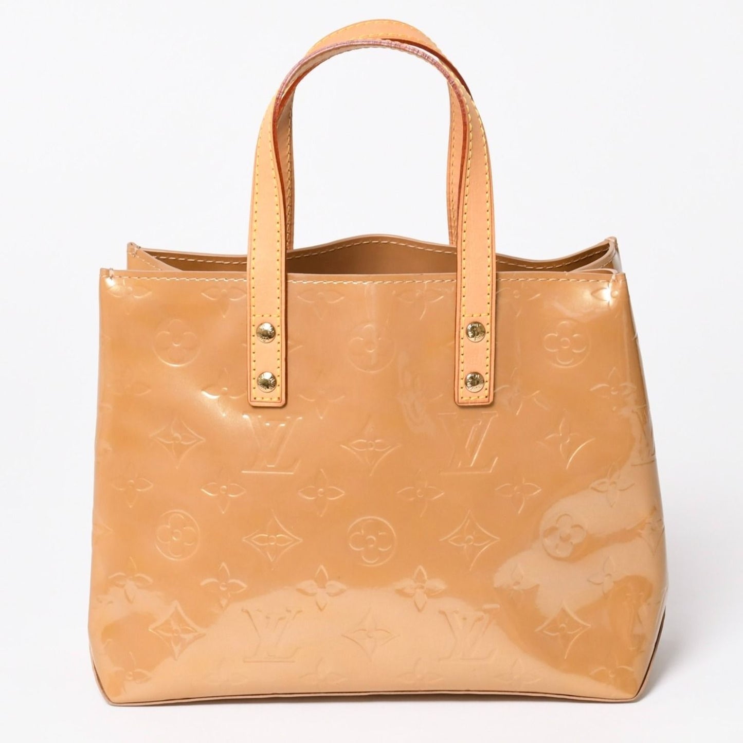 Louis Vuitton Tote Bag Gold Vernis Beige — view 2