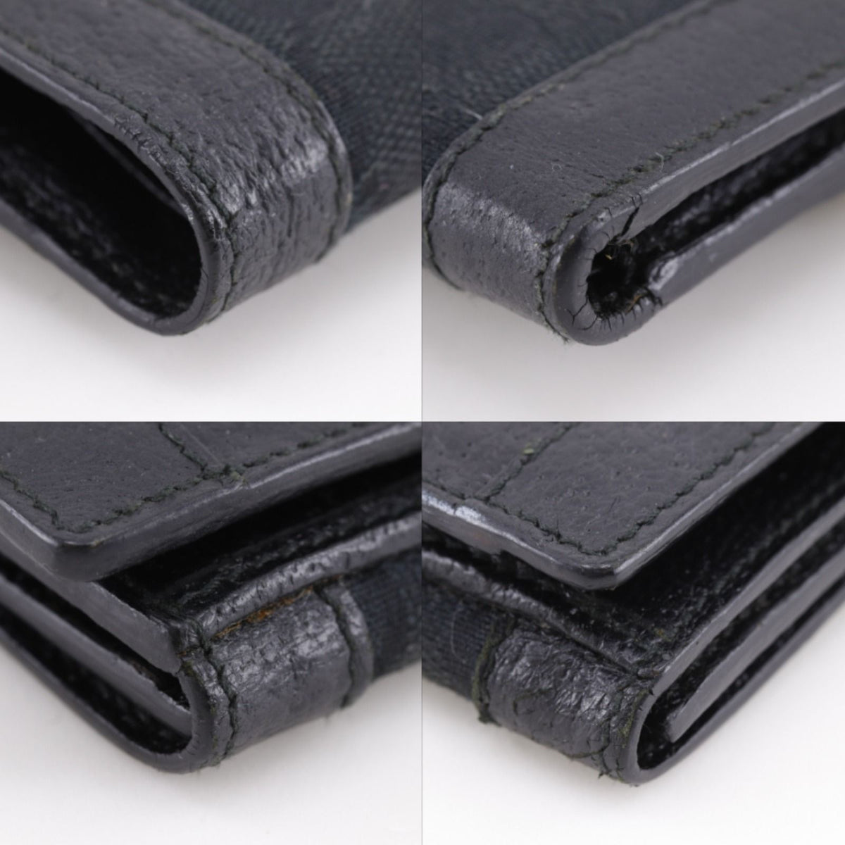 Gucci GG Canvas Black Bifold Wallet — view 4