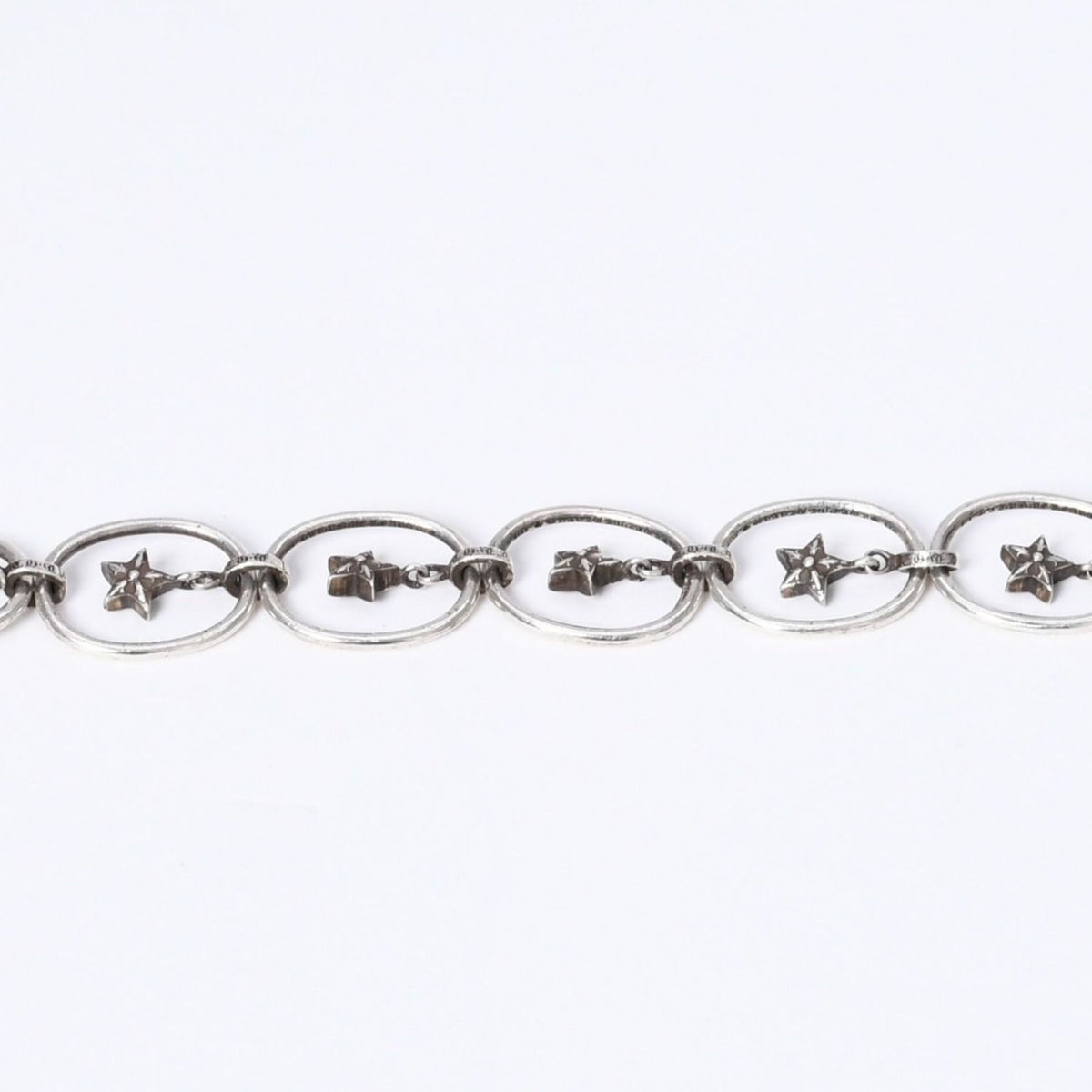 Chrome Hearts Paper Oval Star Drop Single Earrings — view 3
