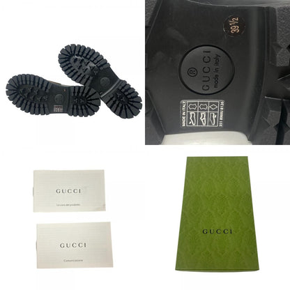 Gucci Horsebit Leather Platform Loafers Sneakers Black — view 8