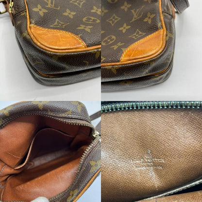 Louis Vuitton Shoulder Bag Amazon Monogram Zipper Tear Brown — view 7
