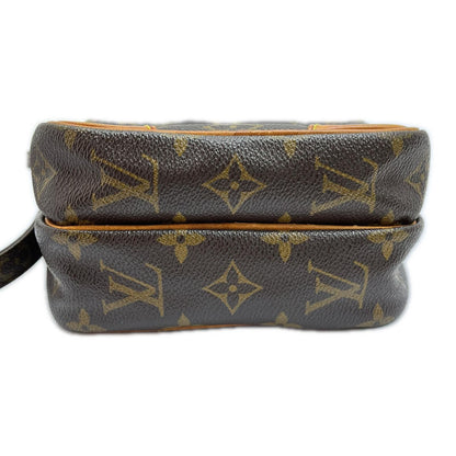 Louis Vuitton Shoulder Bag Amazon Monogram Zipper Tear Brown — view 6
