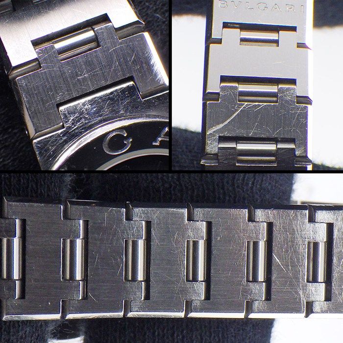 Bvlgari Watch Date Black Dial SS Quartz Analog — view 8