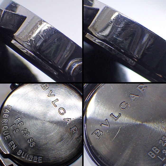 Bvlgari Watch Date Black Dial SS Quartz Analog — view 7