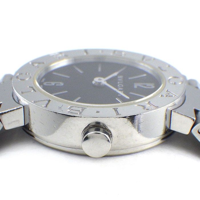 Bvlgari Watch Date Black Dial SS Quartz Analog — view 2