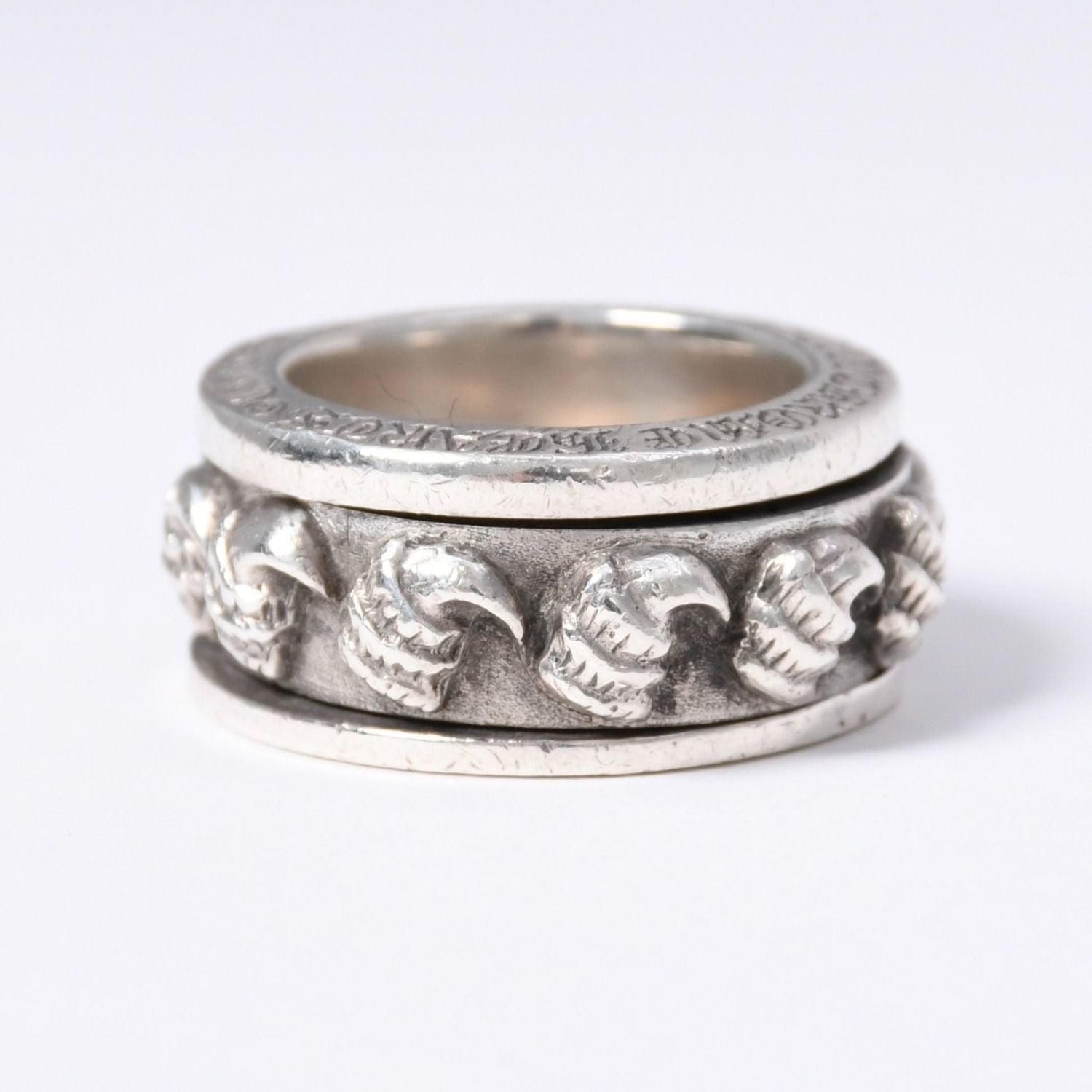 Chrome Hearts Spinner Glow Ring 925 Sterling Silver — view 2