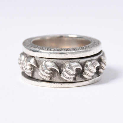 Chrome Hearts Spinner Glow Ring 925 Sterling Silver — view 2