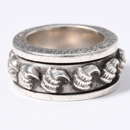 Chrome Hearts Spinner Glow Ring 925 Sterling Silver — view 3