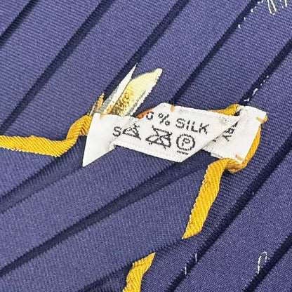 Hermes Scarf Pleats Silk L'intrus Multicolor — view 5