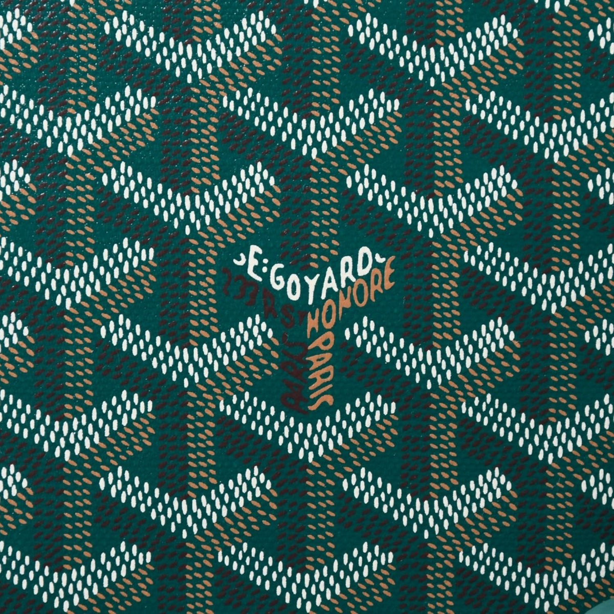 Goyard Alpine MM Backpack Canvas Green Silver — view 5