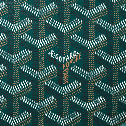 Goyard Alpine MM Backpack Canvas Green Silver — view 5