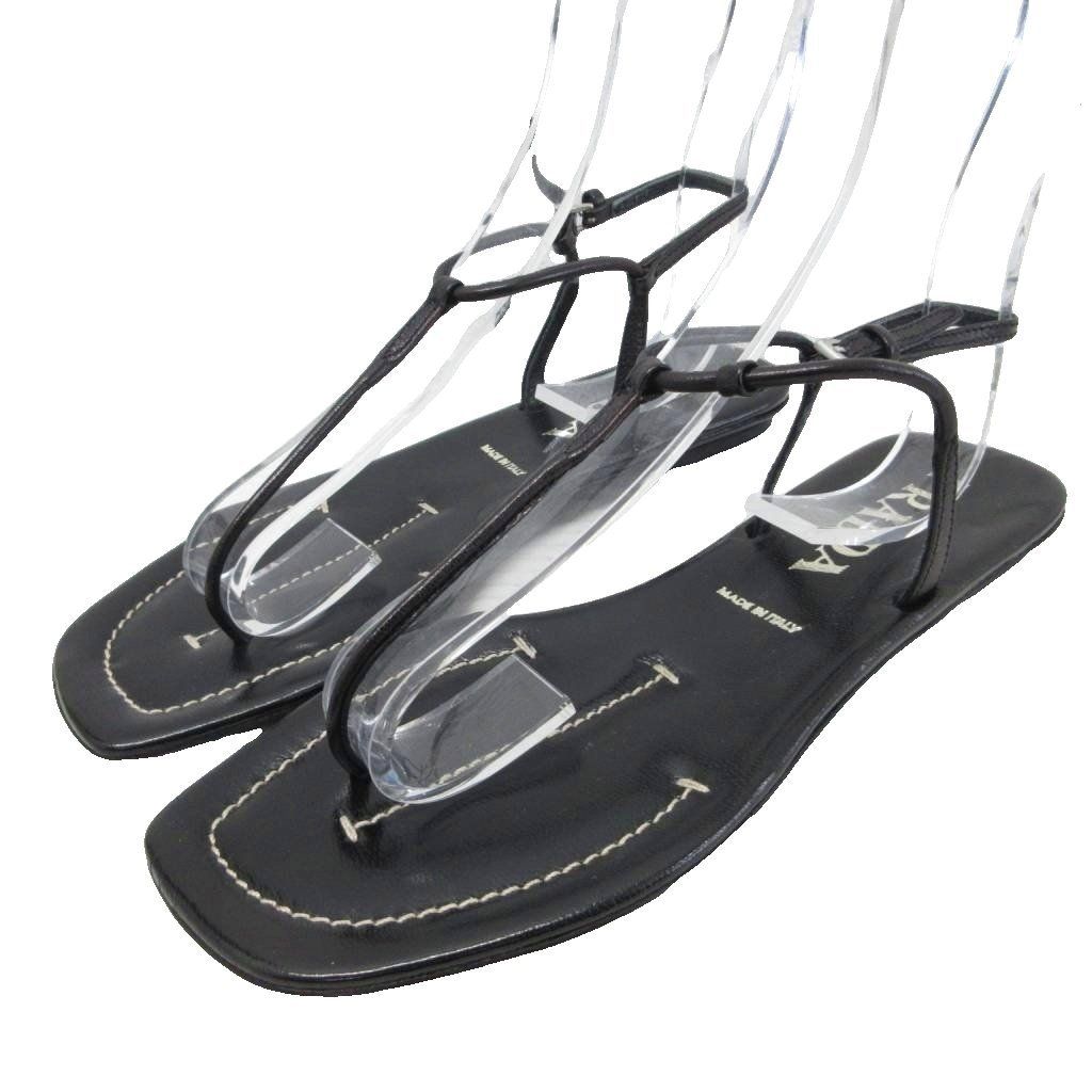 Prada Strap Sandals Black