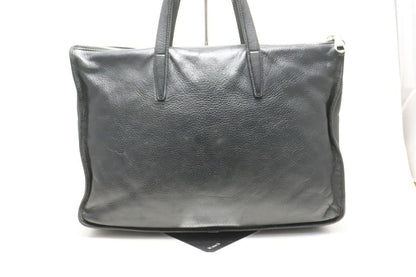 Loewe Anagram Logo Leather Business Briefcase — view 2