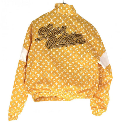 Louis Vuitton Monogram Technical Track Top Jacket 50 Yellow White Nylon Spring — view 2