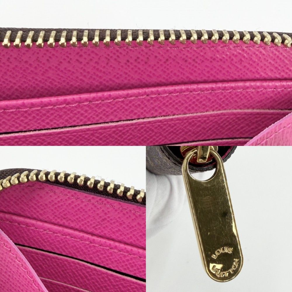 Louis Vuitton Wallet Monogram LV Takashi Murakami Zippy Zip Around Brown — view 7