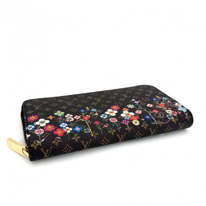 Louis Vuitton Wallet Monogram LV Takashi Murakami Zippy Zip Around Brown — view 3