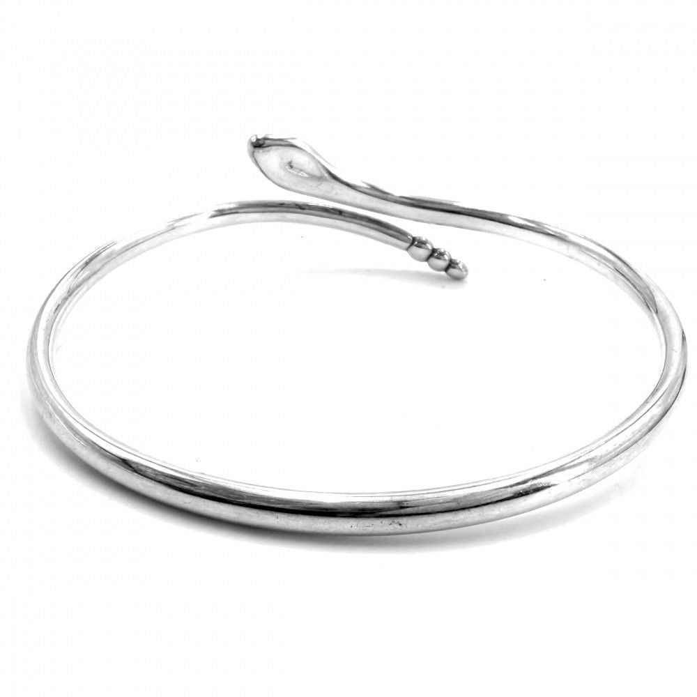 Tiffany & Co Bangle Snake Bracelet 925 Sterling Silver — view 2