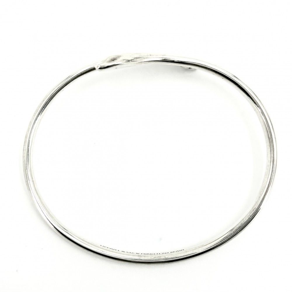 Tiffany & Co Bangle Snake Bracelet 925 Sterling Silver — view 3