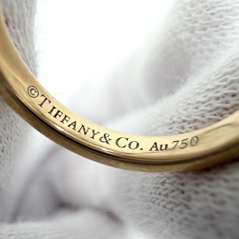 Tiffany & Co Ring Tru Band Gold Diamond — view 4