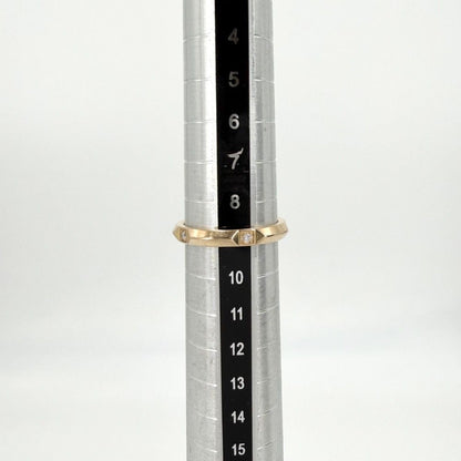 Tiffany & Co Ring Tru Band Gold Diamond — view 5