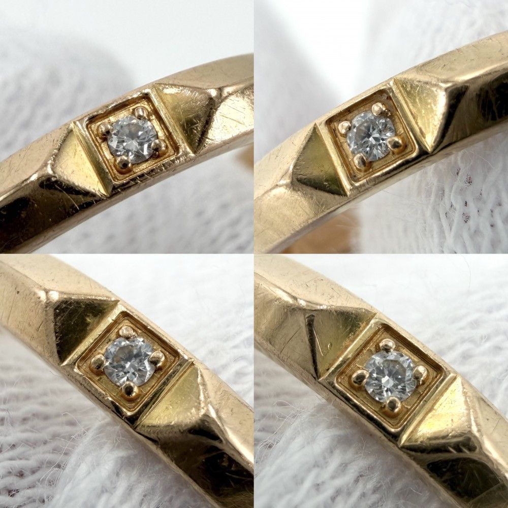 Tiffany & Co Ring Tru Band Gold Diamond — view 3