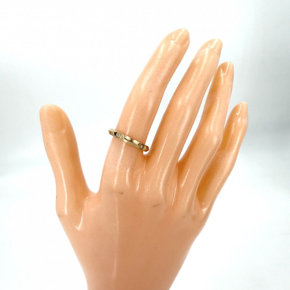 Tiffany & Co Ring Tru Band Gold Diamond — view 2