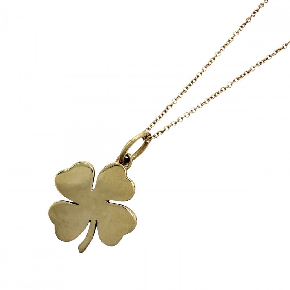 Tiffany & Co Necklace Crowbar 18K Yellow Gold