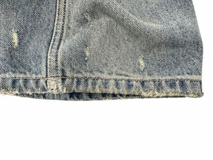 Balenciaga Low Crotch Jeans Denim Pants M Indigo Blue — view 6