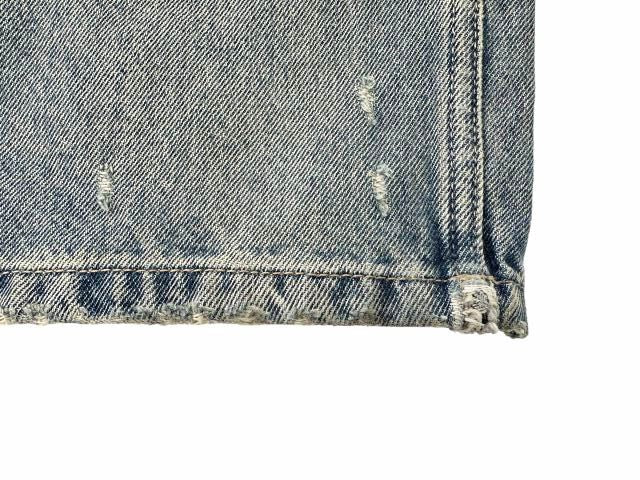 Balenciaga Low Crotch Jeans Denim Pants M Indigo Blue — view 7
