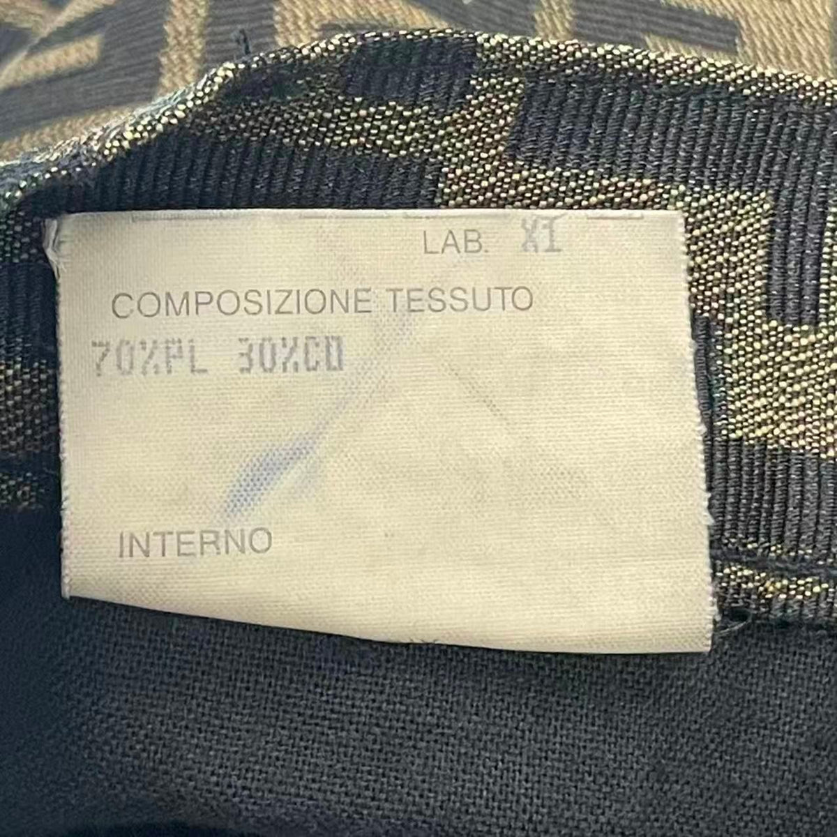 Fendi Pants Zucca Pattern FF Log All Brown 41 — view 7