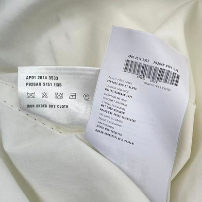 Prada Vest All Over Print 38 White — view 6