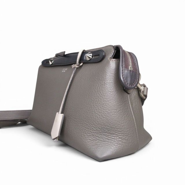 Fendi By The Way Shoulder Bag Gray — view 2