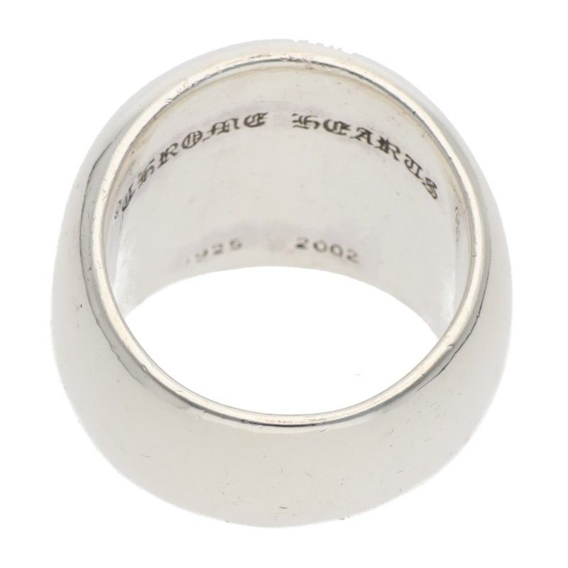 Chrome Hearts Clssc Oval Star Classic Silver Ring — view 2