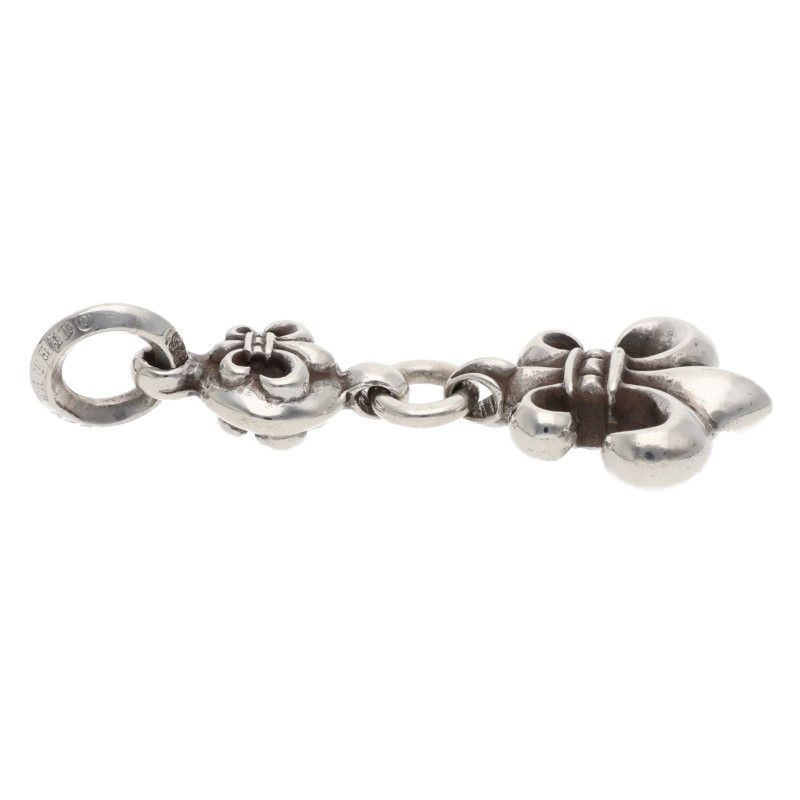 Chrome Hearts BS Fleur Charm Silver Pendant — view 5