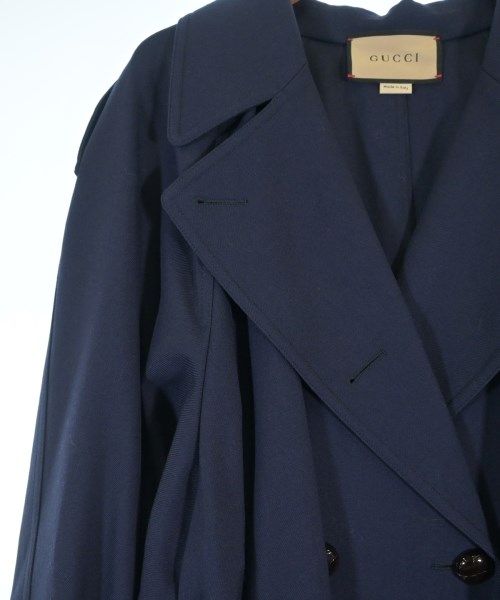 Gucci Trench Coat Navy — view 5