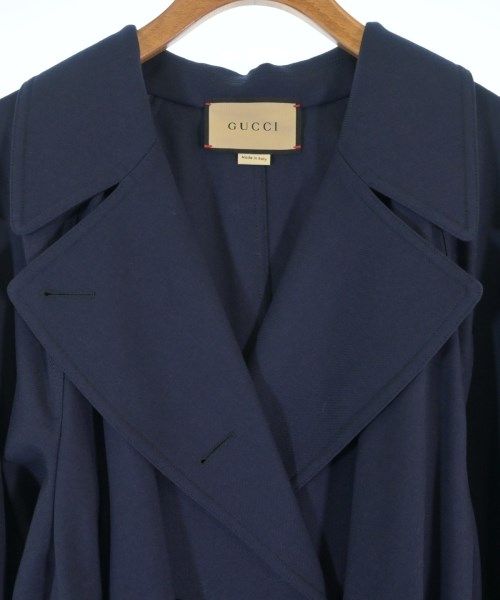 Gucci Trench Coat Navy — view 4