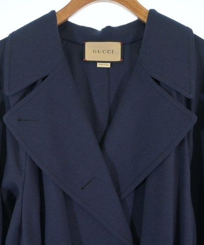 Gucci Trench Coat Navy — view 4