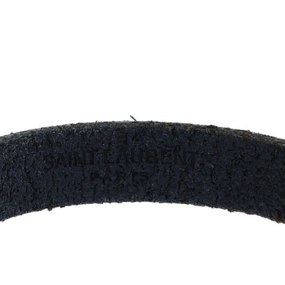 Saint Laurent Paris Monogram Lambskin Bracelet — view 3