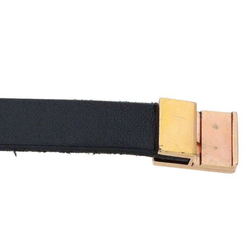 Saint Laurent Paris Monogram Lambskin Bracelet — view 5
