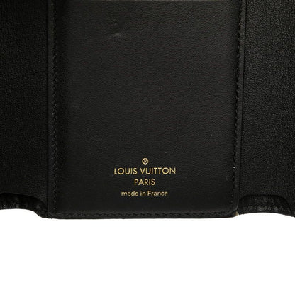 Louis Vuitton Capucines Compact Studded Trifold Wallet Black Leather — view 6