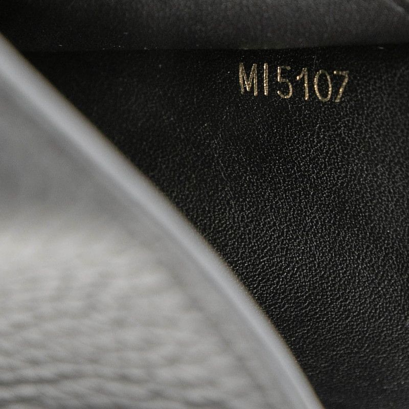 Louis Vuitton Capucines Compact Studded Trifold Wallet Black Leather — view 7