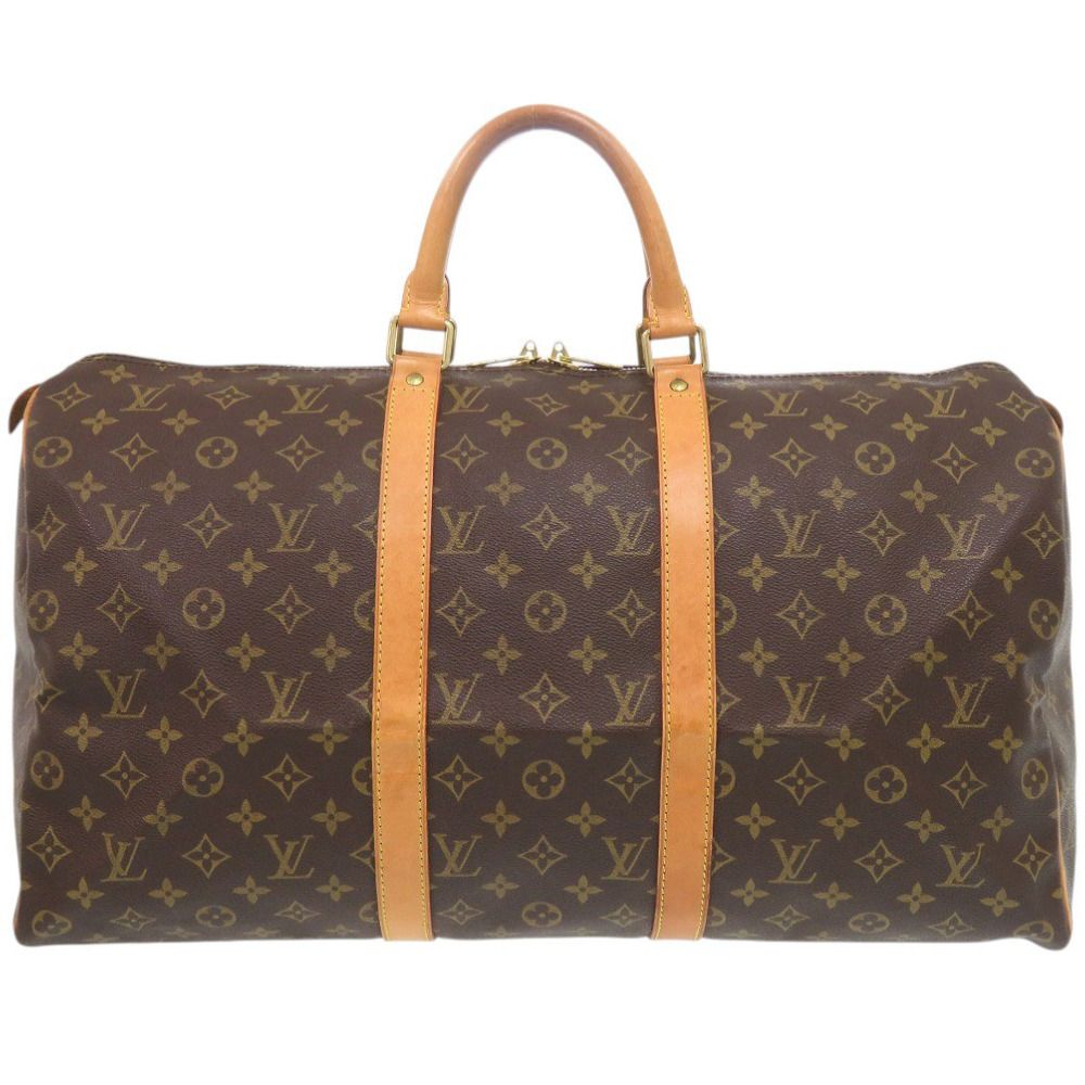 Louis Vuitton Keepall 50 Monogram Boston Bag
