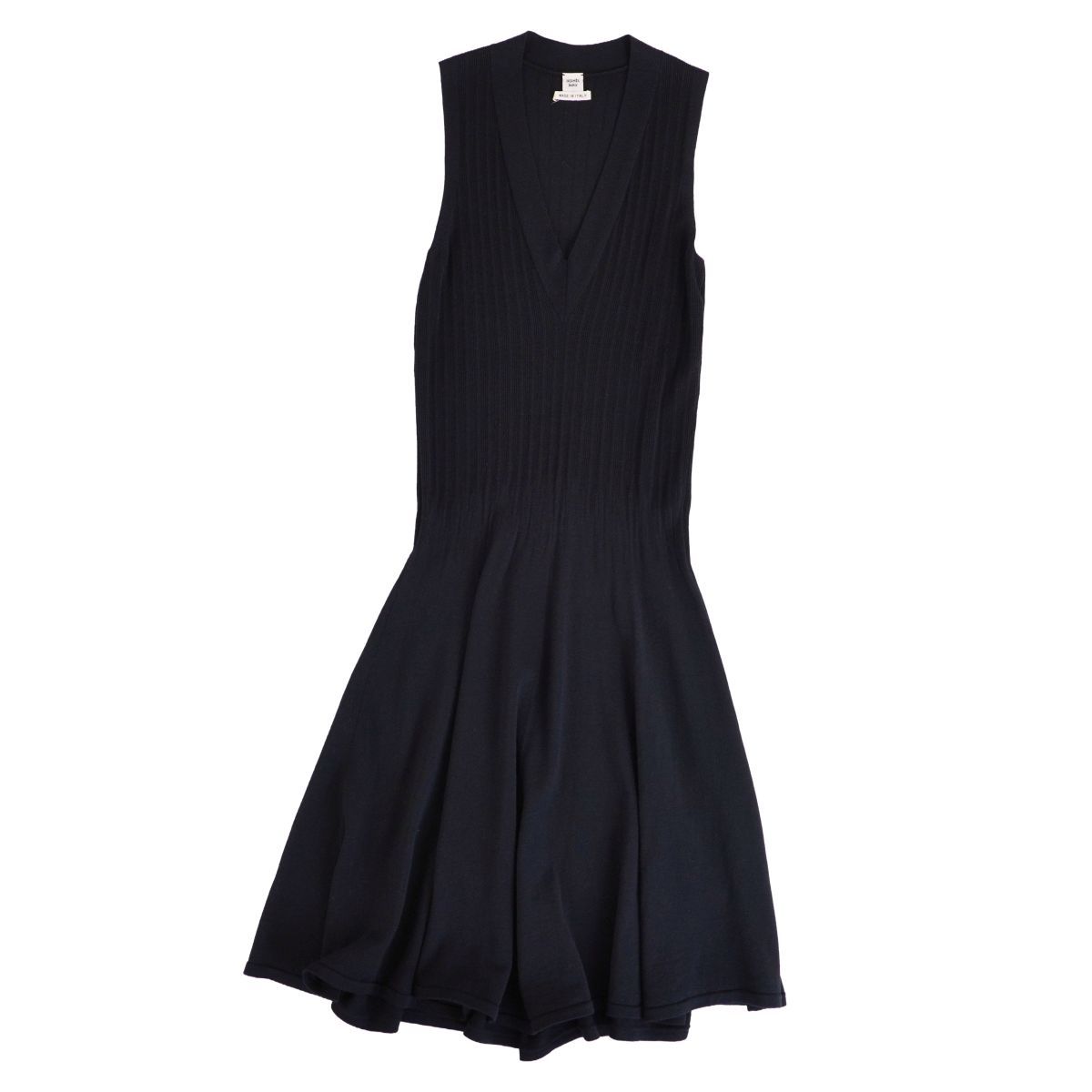 Hermes Dress Knit Sleeveless Wool