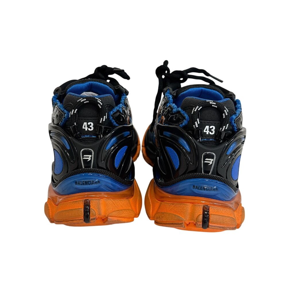 Balenciaga Lanna Faye Leather Mesh Sneakers — view 4